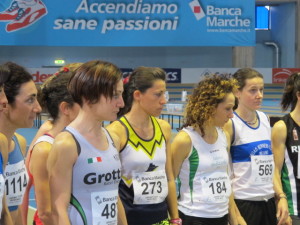 partenza 3000m campionati italiani indoor master 2014